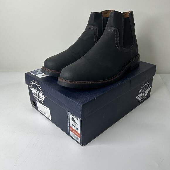 Dockers Ransom Chelsea Boots Mens 12 Casual Lightweight Black 90-43938 - Picture 1 of 8